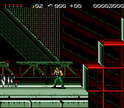 Midnight Resistance (Japan) In game screenshot